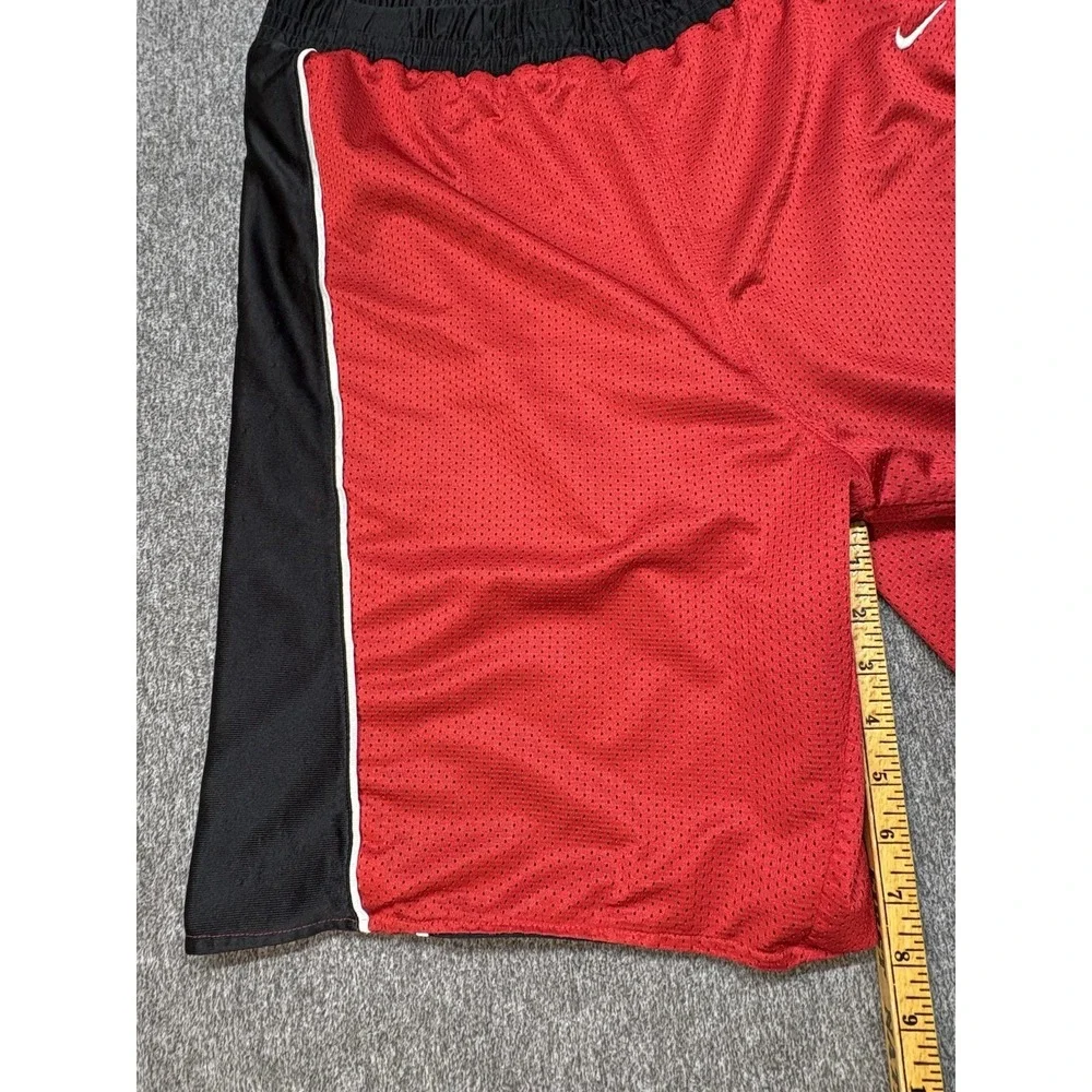 Vintage Nike Reversible Basketball Shorts Mens L NBA Portland Blazers Dazzle Y2K